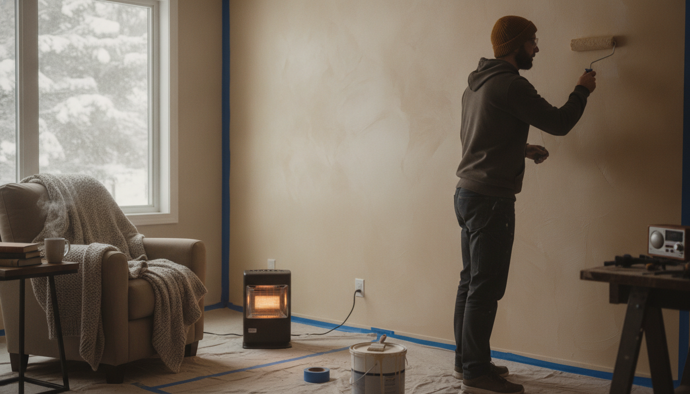 découvrez les conditions indispensables pour réussir votre peinture intérieure en hiver et obtenir un résultat optimal malgré le froid.