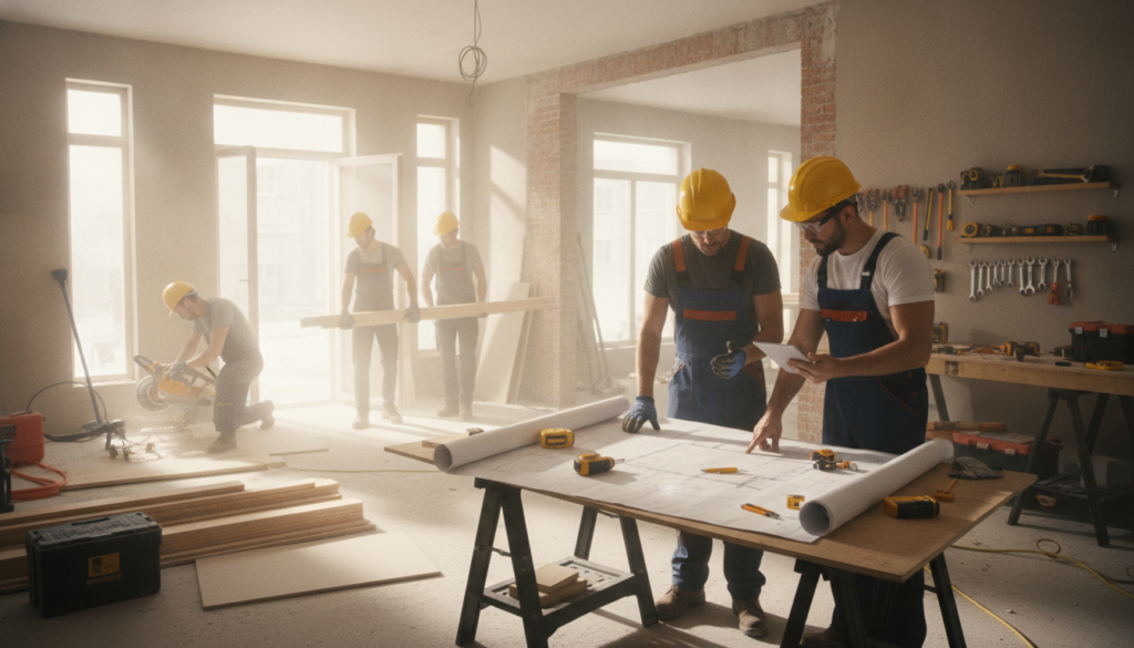 découvrez comment organiser votre planning de rénovation en suivant le bon ordre des travaux pour un chantier réussi et sans stress.
